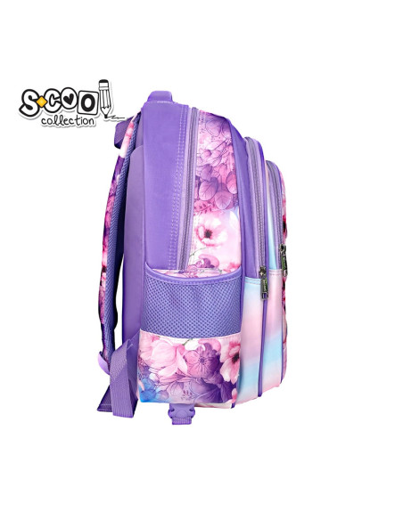 Ghiozdan 3D cu led UNICORN, 40x32x19.5 cm - S-COOL,SC2312