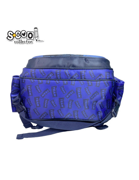 Ghiozdan 3D cu led BASKETBALL, 40x32x19.5 cm - S-COOL,SC2316