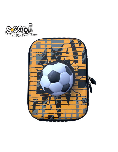 Penar neechipat 3D, FOOTBAL, 22.5x15.5x5.2 cm - S-COOL,SC2210