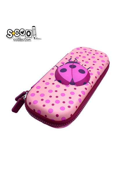 Penar borseta 3D, LADYBUG, 22x9x4.5 cm - S-COOL,SC2215