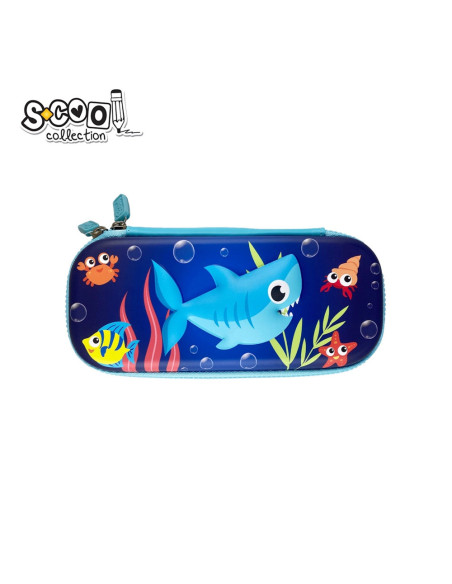 Penar borseta 3D, SHARK, 22x9x4.5 cm - S-COOL,SC2218