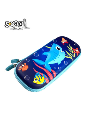 Penar borseta 3D, SHARK, 22x9x4.5 cm - S-COOL,SC2218
