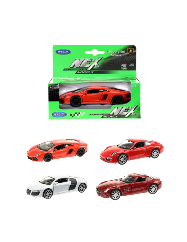 Masina Supercar Welly, diverse modele - Toi-Toys,21590Z