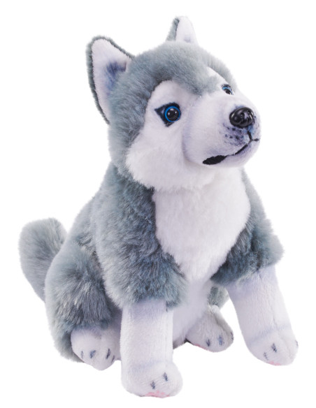 Caine de salvare cu sunet HUSKY - Jucarie Plus Wild Republic 14