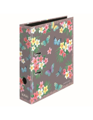 50044061,Biblioraft max.file a4 8 cm, motiv ladylike butterflies