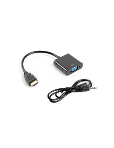 Converter HDMI tata la VGA mama cu audio, Lanberg
