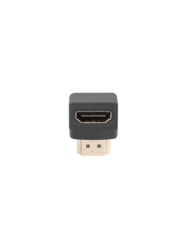 Adaptor HDMI tata la HDMI mama cotit 90 grade, AD-0033-BK