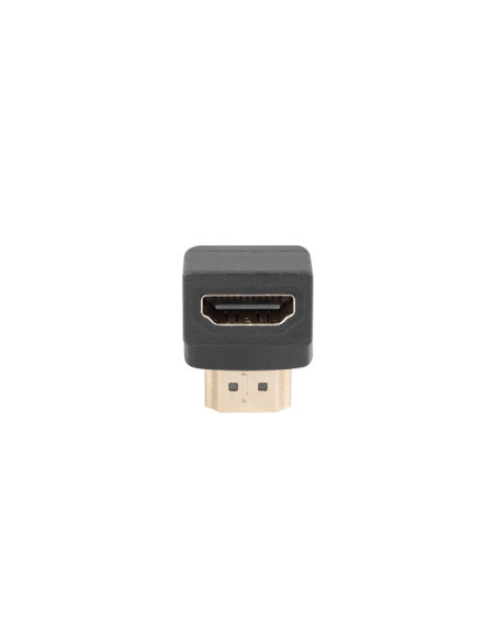 Adaptor HDMI tata la HDMI mama cotit 90 grade, AD-0033-BK