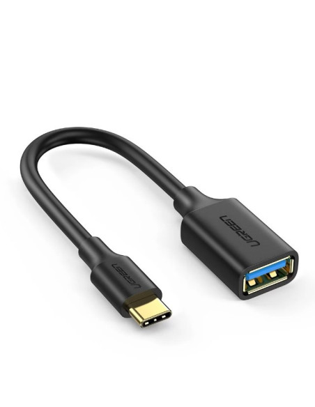Cablu adaptor USB-A 3.0 la USB-C, OTG, 15cm, Ugreen 30701,30701