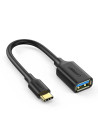 Cablu adaptor USB-A 3.0 la USB-C, OTG, 15cm, Ugreen 30701,30701