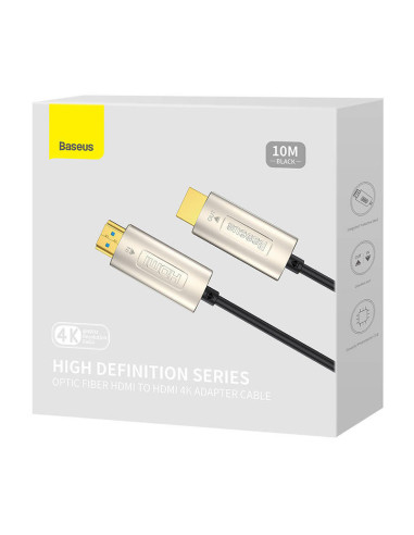 Cablu HDMI2.0 Baseus 4K@60Hz, 10m prin fibra optica, HD
