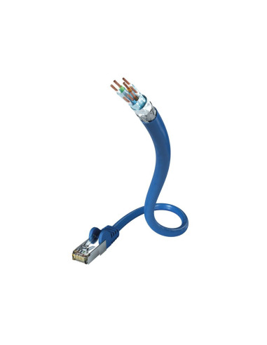 Cablu de retea cat7, Inakustik, 26AWG, SF-FTP, 2m