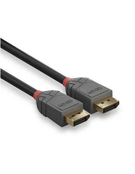 Cablu Lindy DisplayPort 1.2, Anthra Line, DP Male to Male