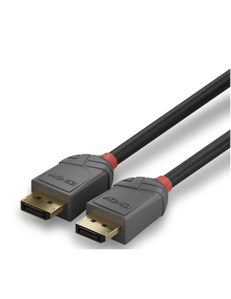 Cablu Lindy DisplayPort 1.2, Anthra Line, DP Male to Male