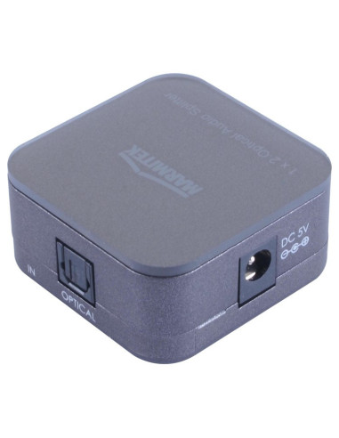 Splitter audio 1x Toslink in/ 2x Toslink out, Marmitek