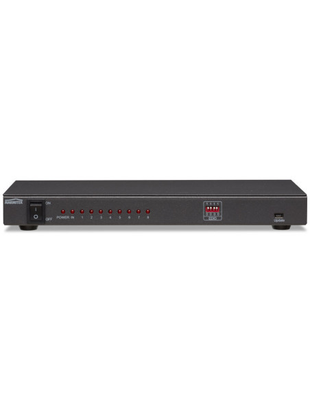 Splitter HDMI Marmitek 418 UHD, cu suport 4K UHD – o intrare/ 8