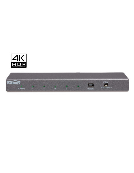 Splitter HDMI Marmitek cu 4K60 (4:4:4) si suport UHD, Split 614