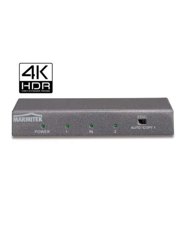 Multiplicator Splitter HDMI Marmitek 612 UHD 2.0 cu 4K60