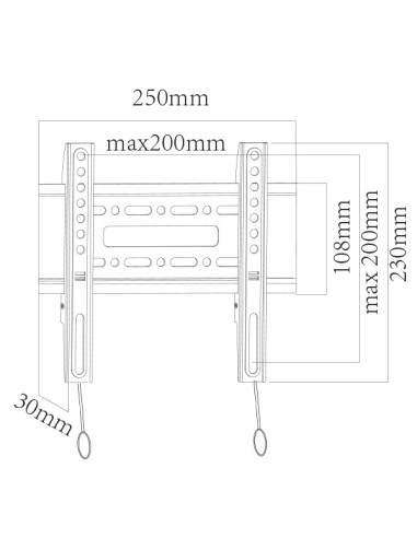 Suport TV perete Blackmount ProAV BM-CPF200