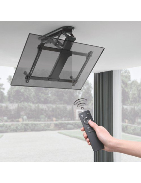 Suport TV de tavan motorizat cu telecomanda Blackmount BM-ML06 Suport TV de tavan motorizat cu telecomanda Blackmount BM-ML06