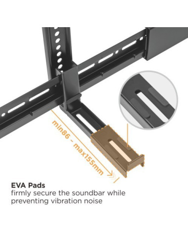 Suport Soundbar Blackmount UNI01,BM-UNI01