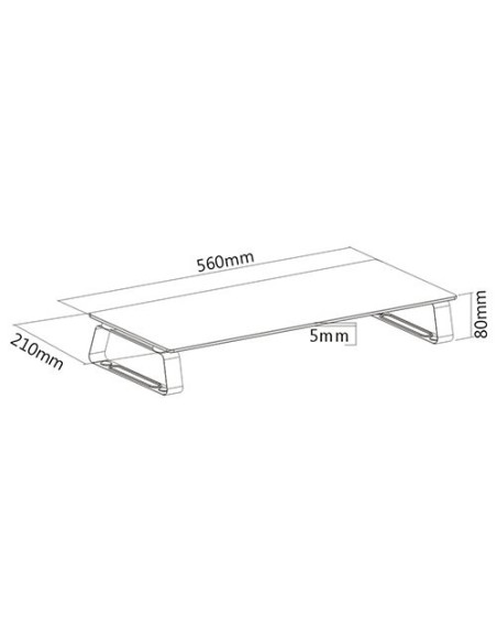 Suport universal inaltare monitor Blackmount STB-062, 13"-32"