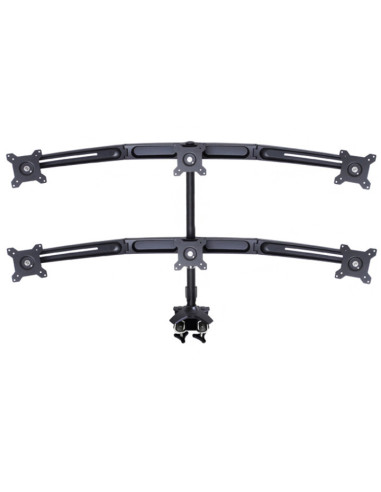 Suport pentru 3 monitoare /LCD birou Multibrackets,15"-24"