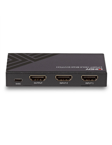 Switch HDMI 8K@60Hz, 2 in/1out Lindy 38337,38337