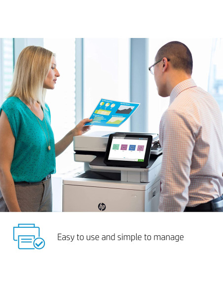 Multif. laser color A4 fax HP Color LaserJet Ent Flow MFP M578c