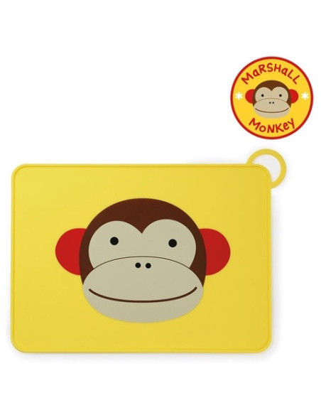 Skip Hop Suport Zoo Fold & Go din silicon - Maimutica,BS-252051