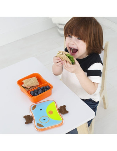 Skip Hop Kit pentru pranz Zoo – Catel,BS-9J648310(252478)