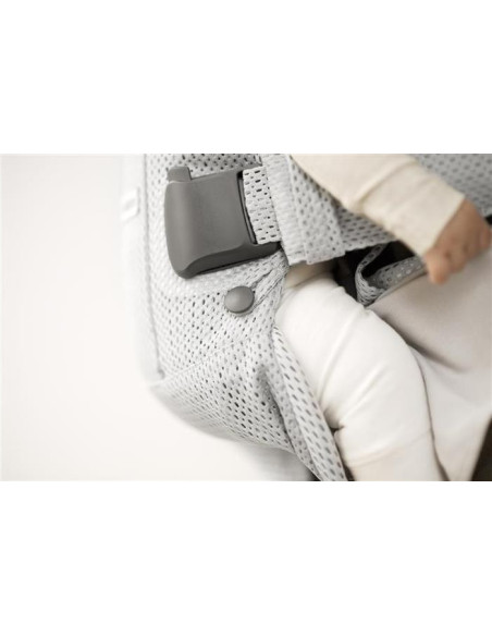 BabyBjorn - Marsupiu anatomic One Air - Silver, 3D