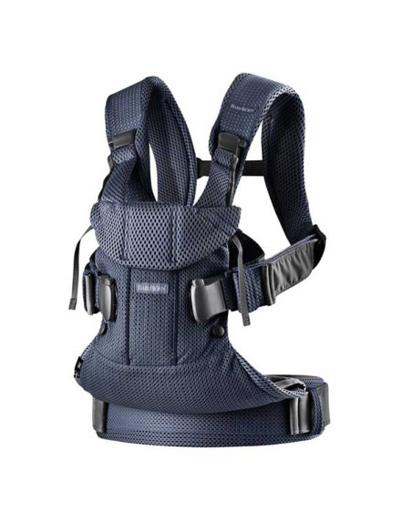 BabyBjorn - Marsupiu anatomic One Air - Navy Blue, 3D