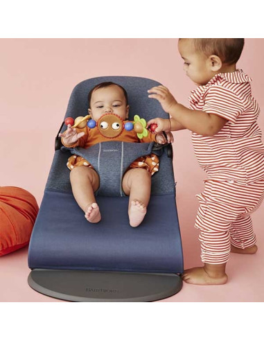 BabyBjorn - Balansoar Bliss Dove Blue, 3D Jersey,BS-006031A