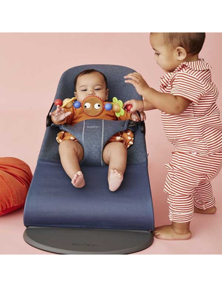 BabyBjorn - Balansoar Bliss Dove Blue, 3D Jersey,BS-006031A