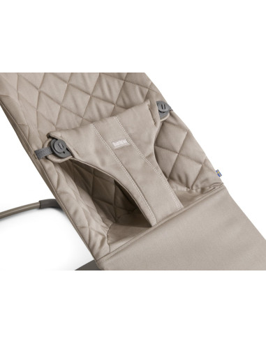 BabyBjorn - Balansoar Bliss Sand Grey, Bumbac,BS-006017A