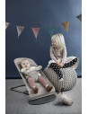 BabyBjorn - Balansoar Bliss Sand Grey, Bumbac,BS-006017A