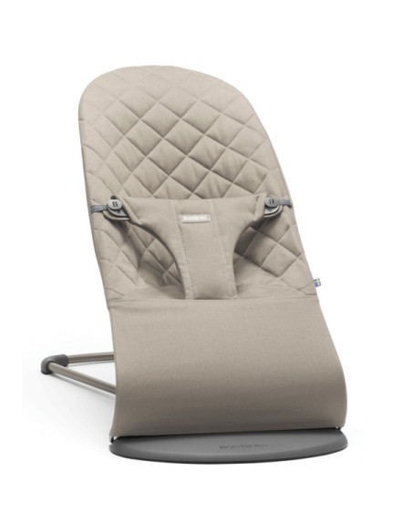 BabyBjorn - Balansoar Bliss Sand Grey, Bumbac,BS-006017A