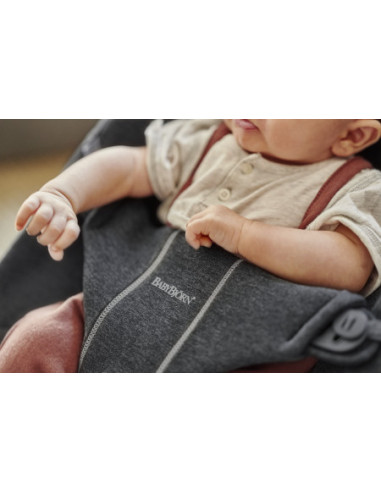 BabyBjorn - Balansoar Bliss Charcoal Grey, 3D Jersey,BS-006076A