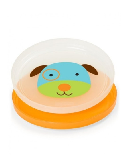 Skip Hop Set farfurii anti-alunecare Zoo - Catel,BS-252242