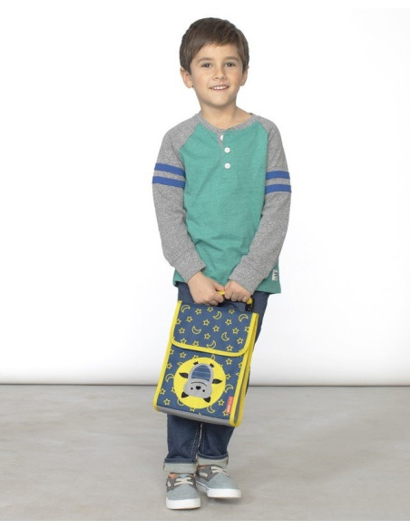 Skip Hop Saculet pentru pranz Zoo - Liliac,BS-9H777610