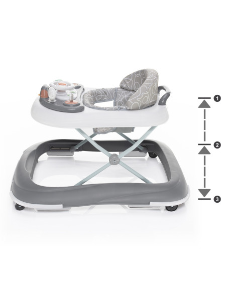ZOPA - Premergator Fiesta Grey/White,BS-41612