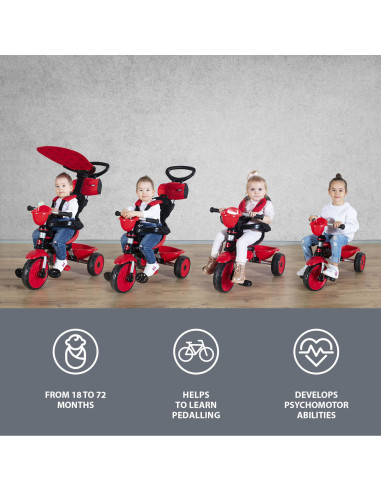 ZOPA - Tricicleta reglabila ZooGo Bee,BS-43168