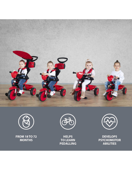 ZOPA - Tricicleta reglabila ZooGo Bee,BS-43168