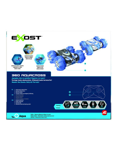 Masina Cu Telecomanda Exost Rc Scara 1:18 360