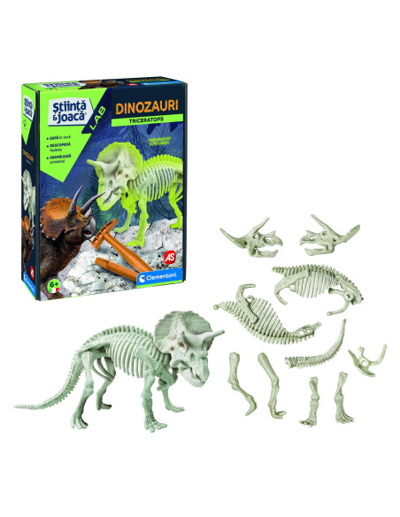 Descopera Dinozaurul Triceratops,1026-50740