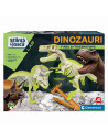 Descopera Dinozaurul T-rex & Triceraptor Fluo Stiinta Si