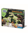 Descopera Dinozaurul T-rex & Triceraptor Fluo Stiinta Si