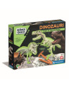 Descopera Dinozaurul T-rex & Triceraptor Fluo Stiinta Si