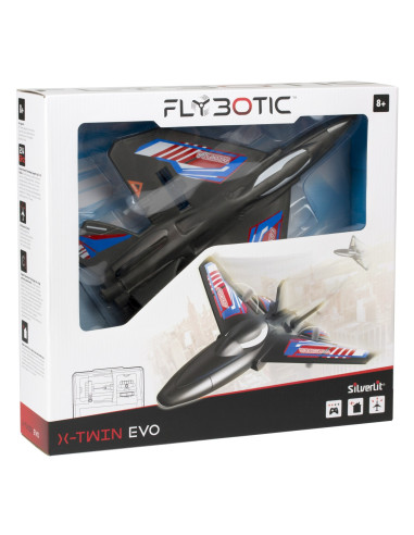 Avion Cu Telecomanda X-twin Evo Rosu,7530-85738